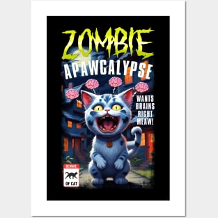 Zombie Apawcalypse Posters and Art